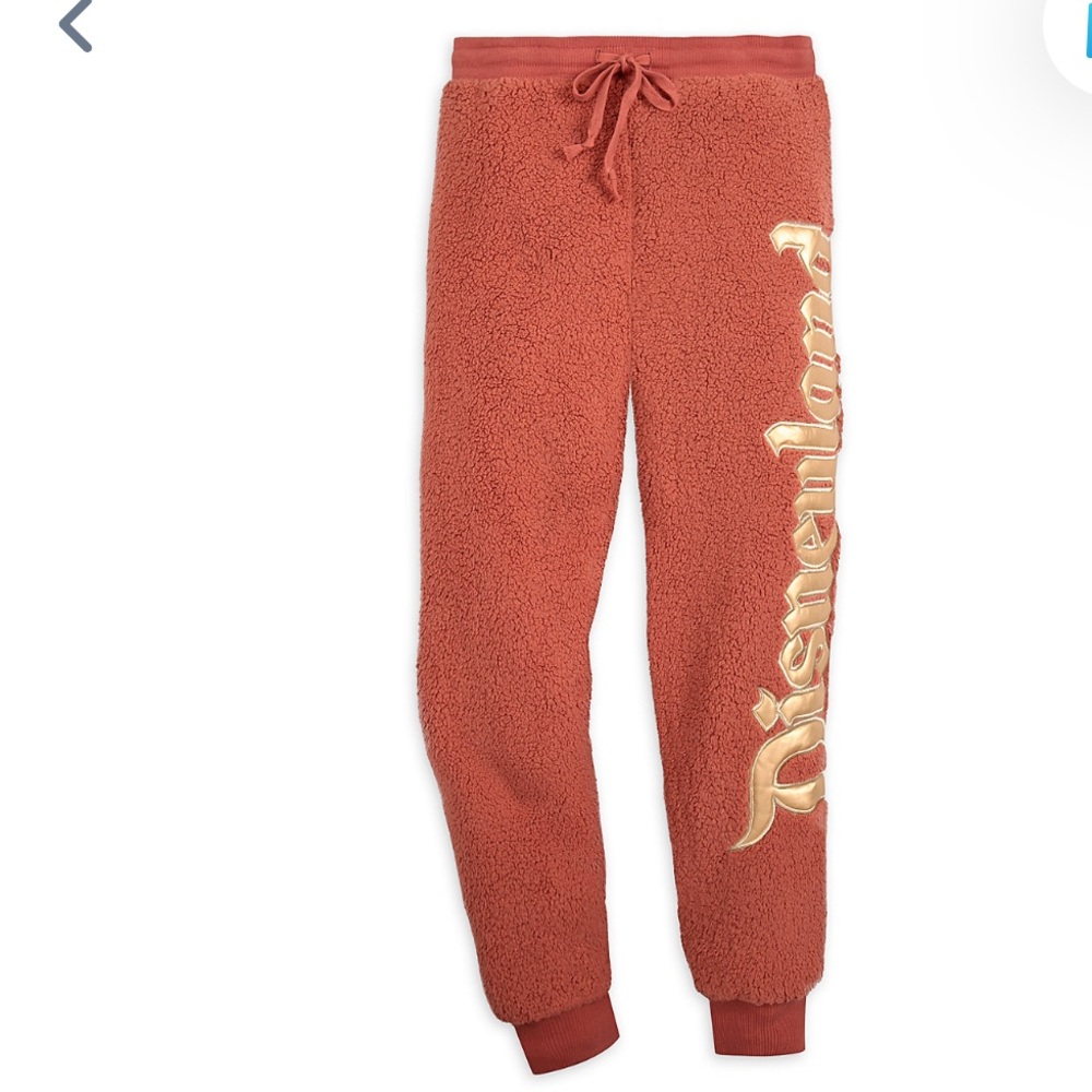 ***SOLD*** Disneyland Sherpa Fleece Sweatpants by Spirit Jersey for Adults